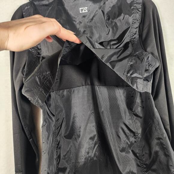 Cutter & Buck Womens Hybrid Jacket Outdoor Hiking Golf Sport Black Size M - Picture 8 of 12
